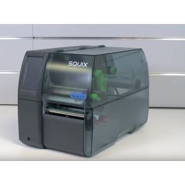 CAB SQUIX 6.3 300 dpi, tear-off edge, LAN, serial, USB, Flathead-5977035