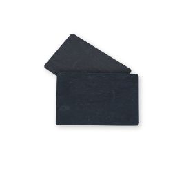 PVC card double-sided slate look matt 86 x 54 x 0.76 mm (500 pieces)
